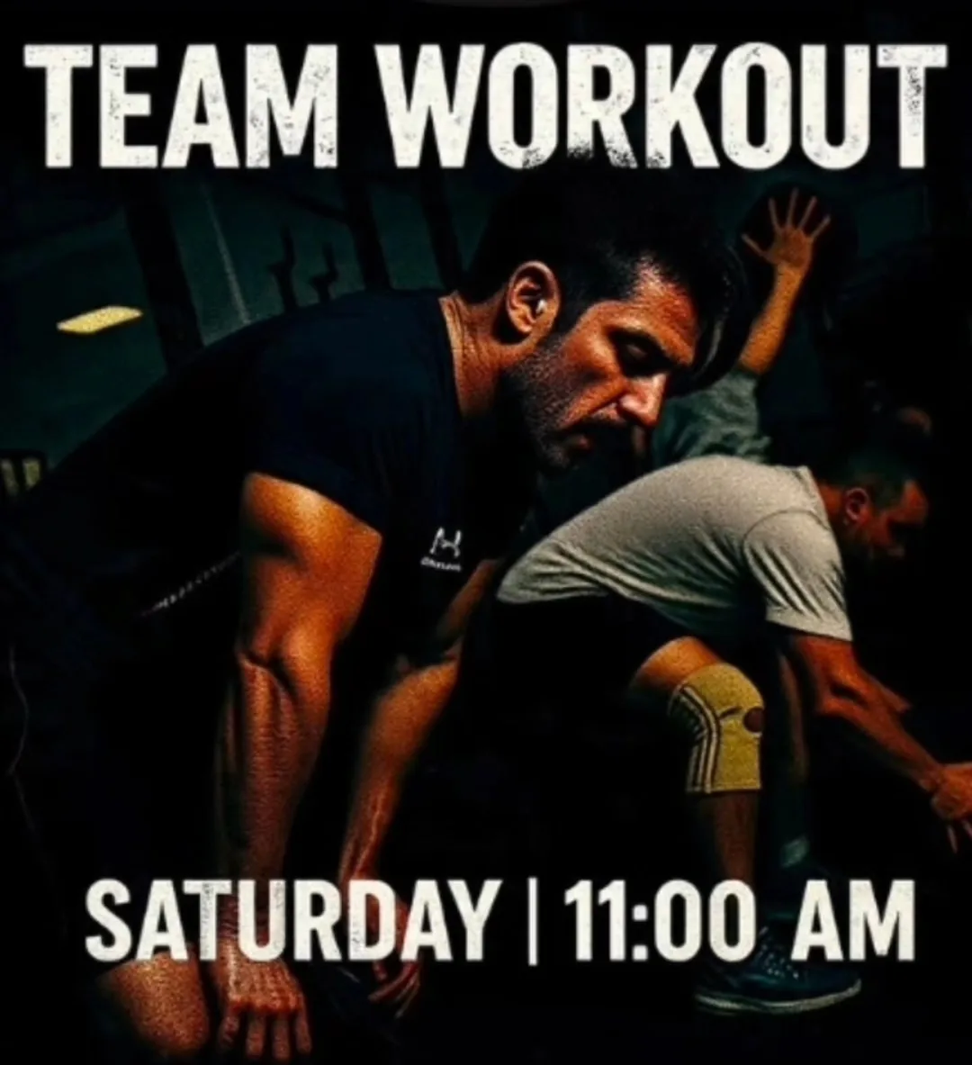 Affiche ELITE : Team Workout du samedi