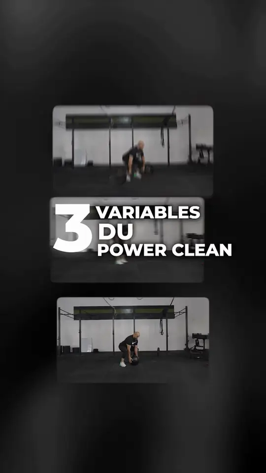 Vidéo : Power clean : une version par niveau